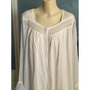NWOT Vintage Eileen West Dotted Swiss Nightgown